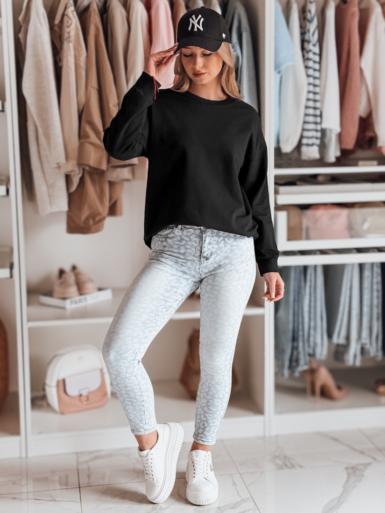 Hanorac negru de damă LUMIVIA