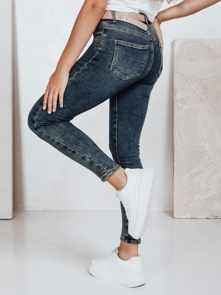 Blugi skinny pentru femei Dstreet