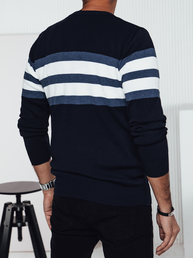 Sweter męski granatowy Dstreet