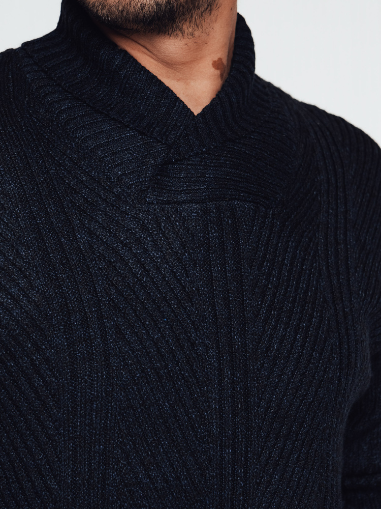 Sweter męski granatowy Dstreet