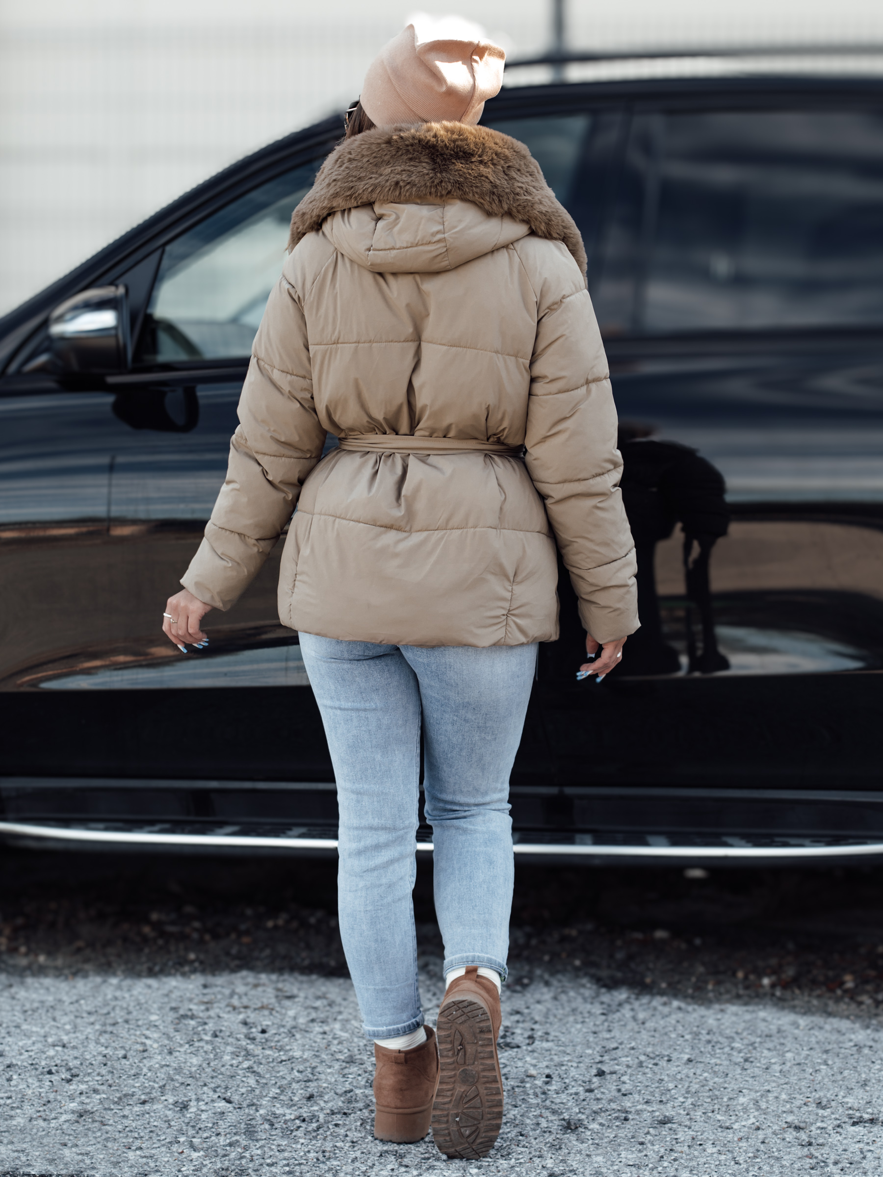 Geacă de iarnă pentru femei FURSOFT cu glugă