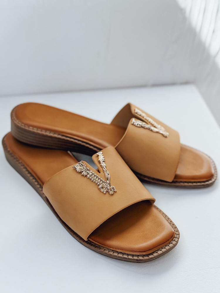 Buty damskie SOLVINA beżowe Dstreet