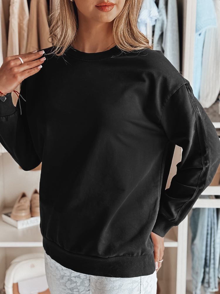 Hanorac negru de damă LUMIVIA