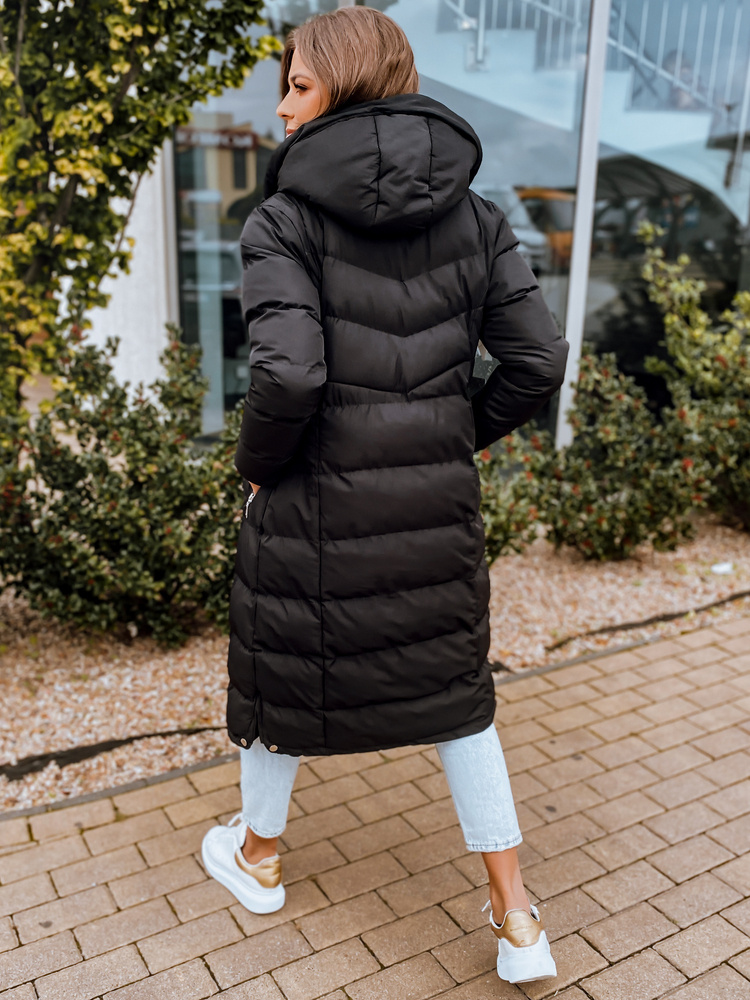 Płaszcz/kurtka damska MENSI czarna Dstreet