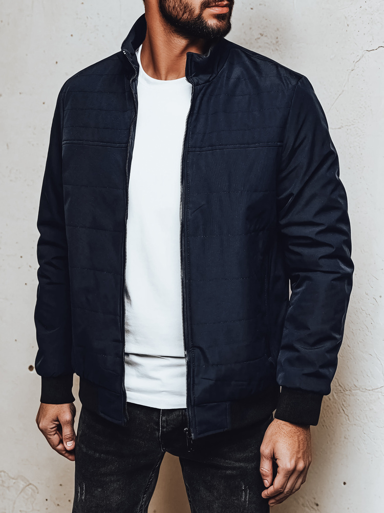 Kurtka męska przejściowa granatowa Dstreet