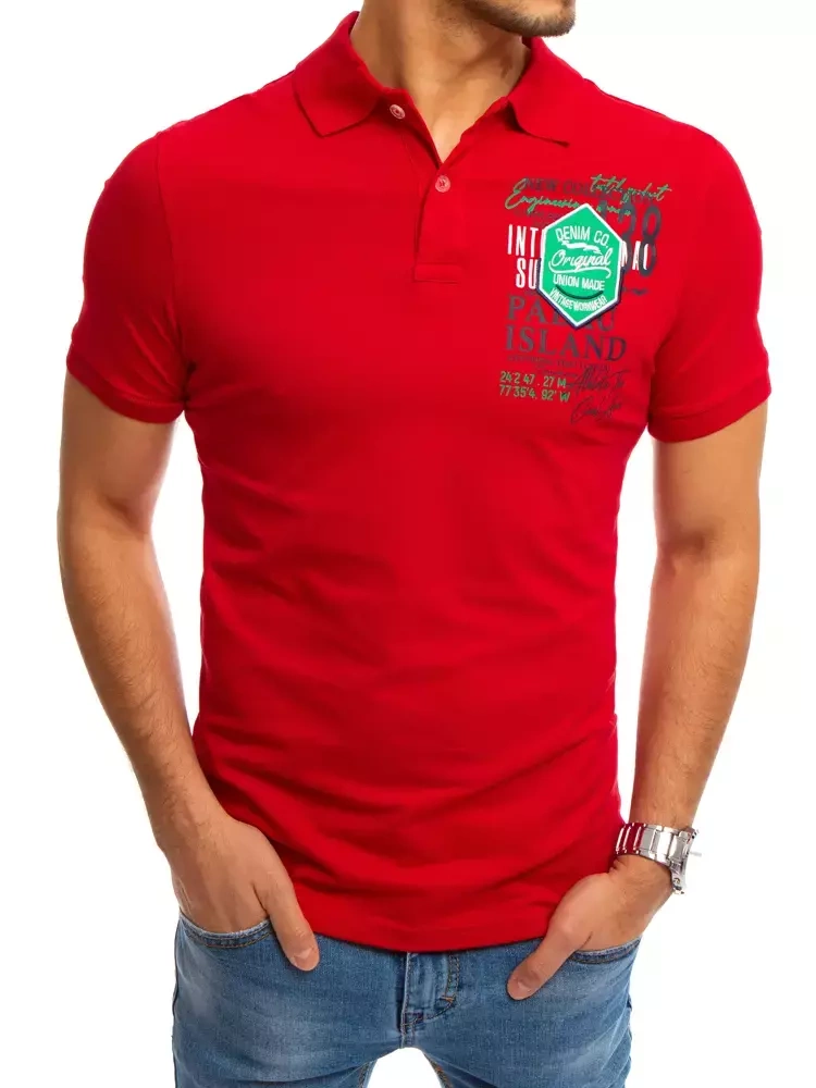 Tricou polo de barbati, DStreet