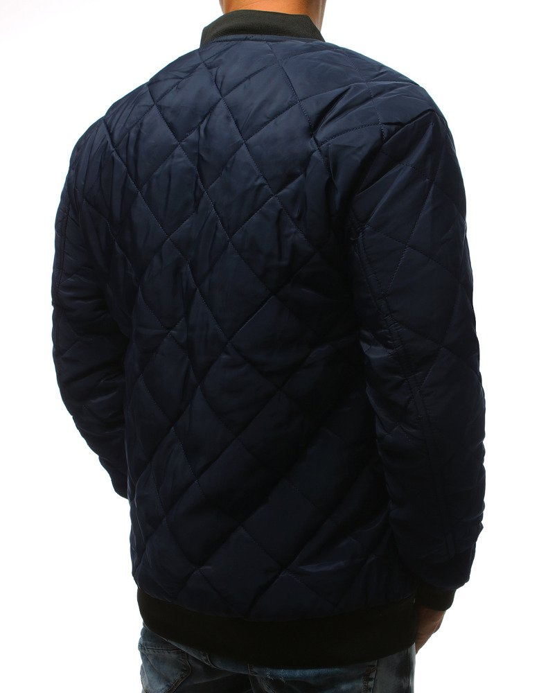 DStreet Kurtka męska pikowana bomber jacket granatowa