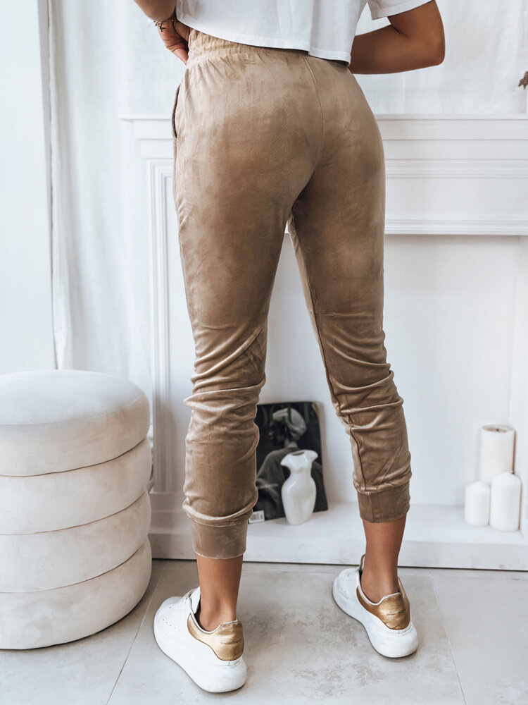 Spodnie damskie FRAGILE khaki Dstreet