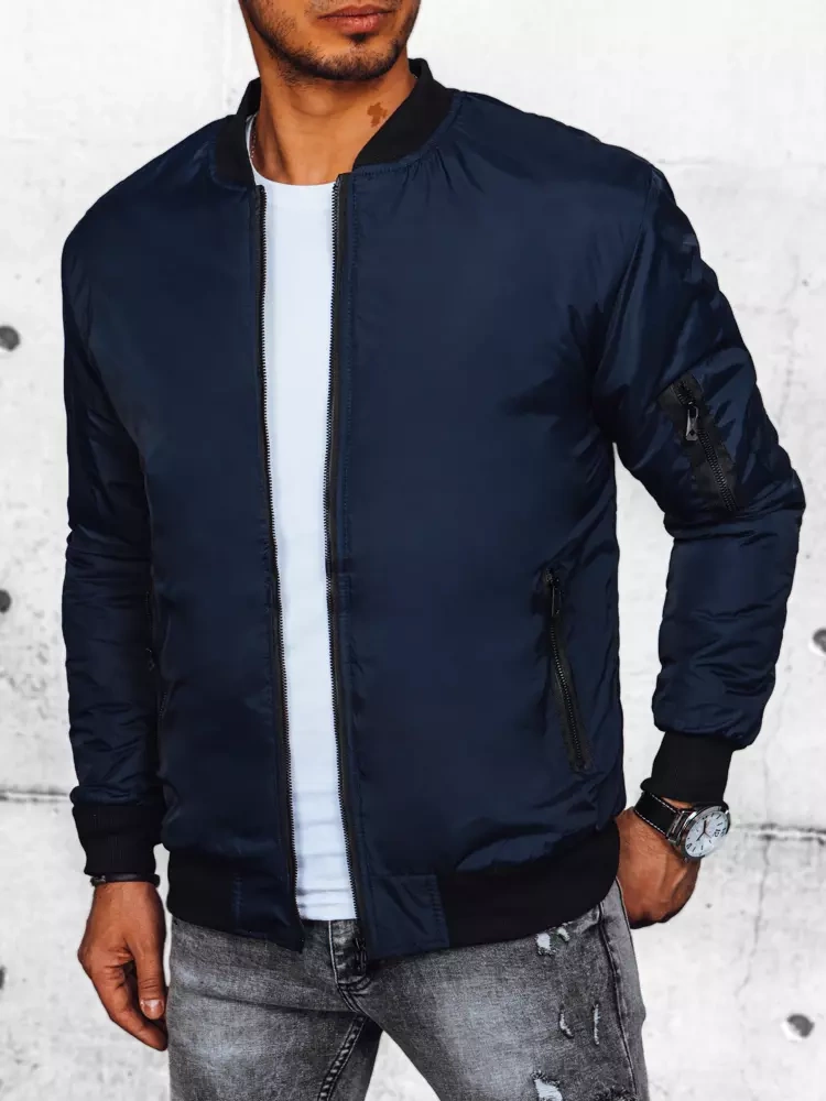 DStreet Kurtka męska bomber jacket granatowa