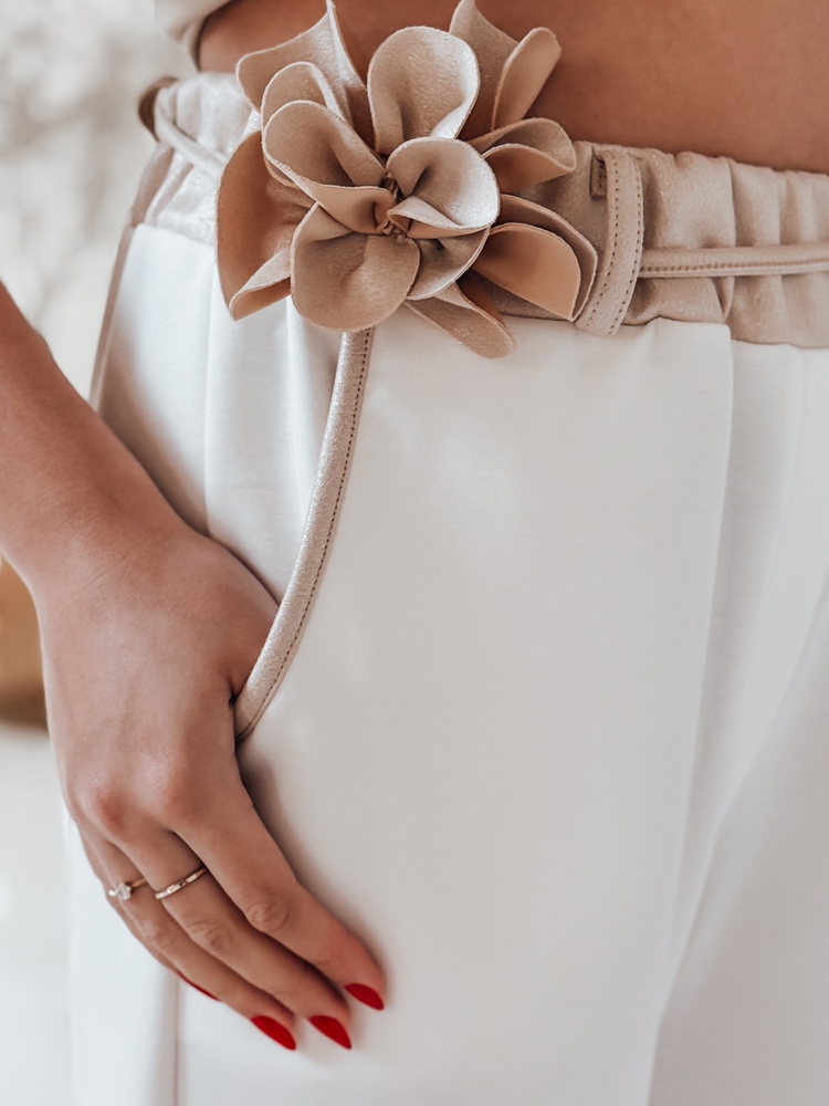 Pantaloni de damă LEGISSA ecru