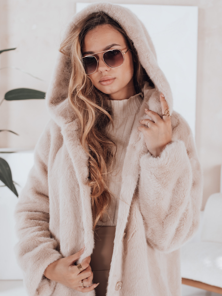 Haină de blană pentru femei HELLOCHIC
