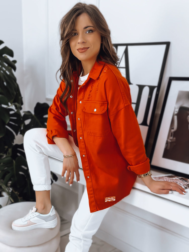 Kurtka damska AZZALA pomarańczowa Dstreet