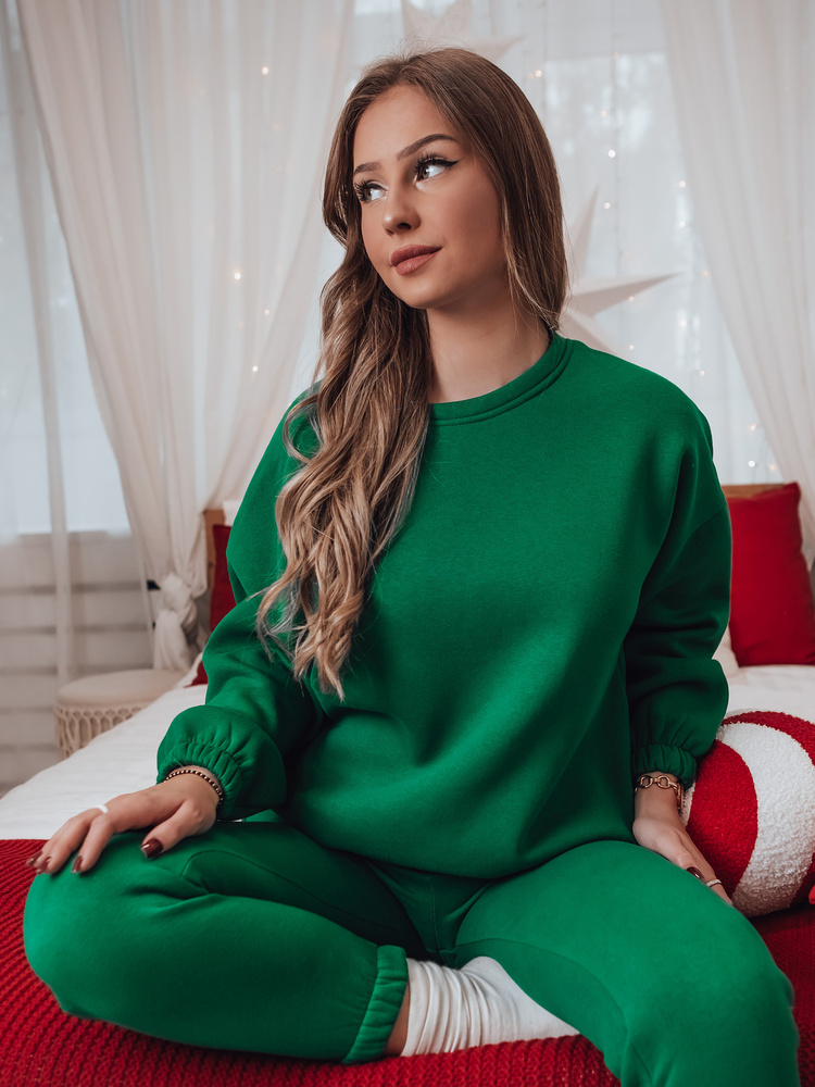 Komplet damski dresowy ARIELLA PREMIUM zielony Dstreet