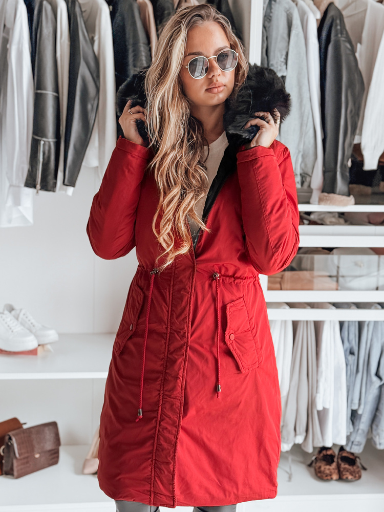 Jachetă matlasată de iarnă pentru femei cu glugă