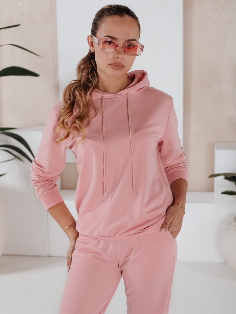 Komplet damski dresowy MIGEL różowy Dstreet