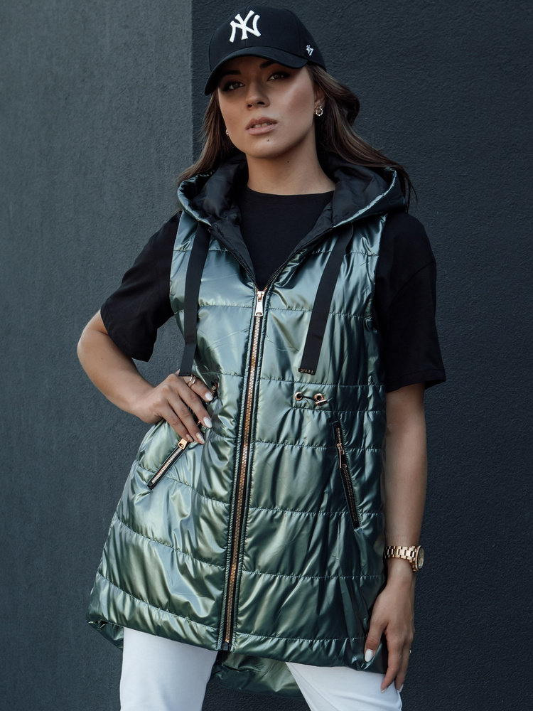 Vestă matlasată pentru femei PIXIECODE