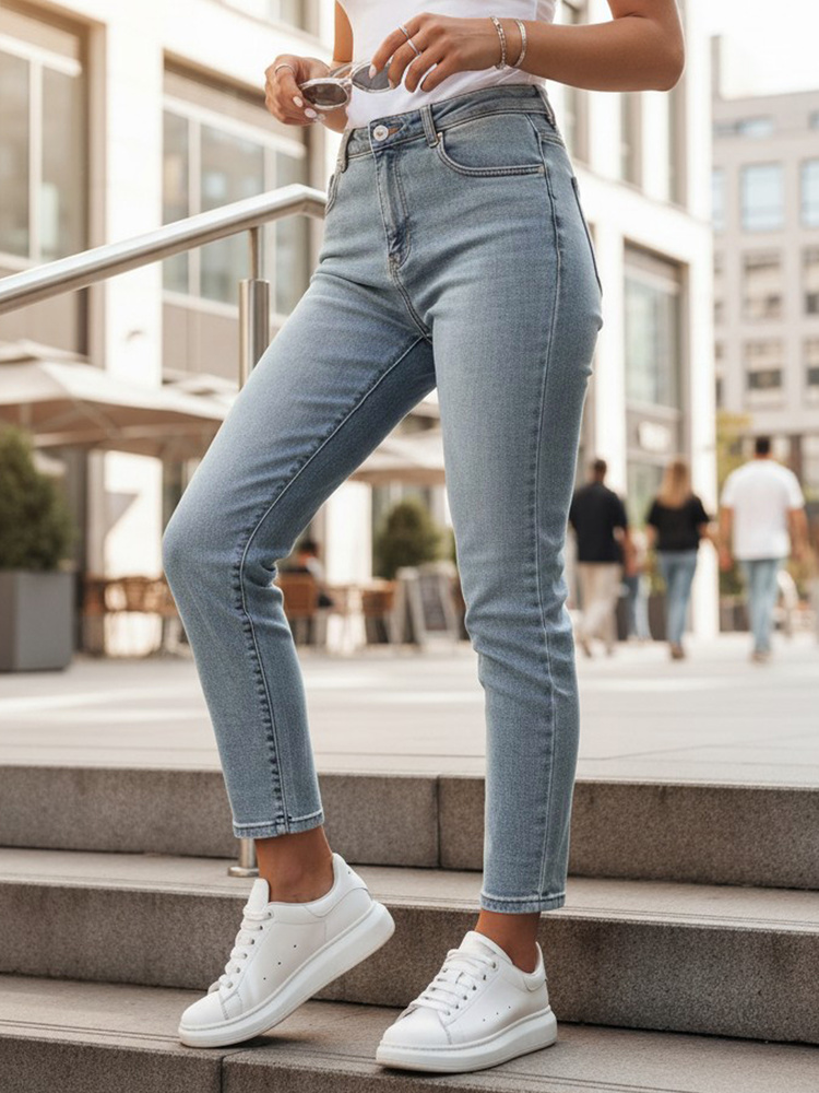 Dámske slim fit rifle FITONIC