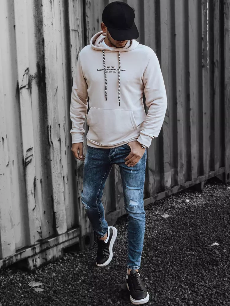 Bluza męska kamelowa Dstreet