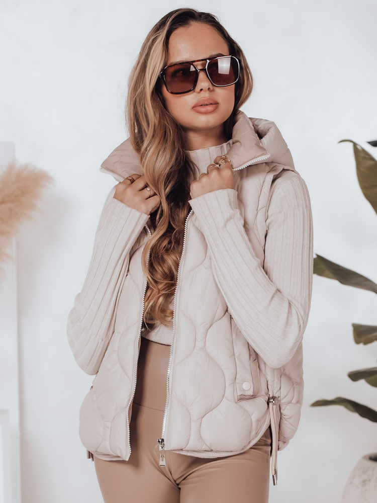 Vestă matlasată cu glugă pentru femei MISSVEST