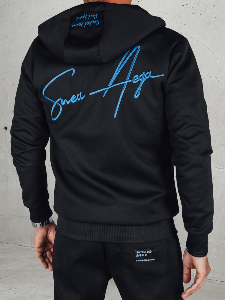 Set trening negru pentru bărbați Dstreet