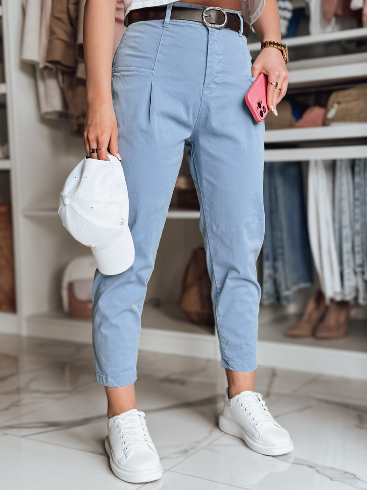 Pantaloni chino pentru femei CHINOSKA albaștri