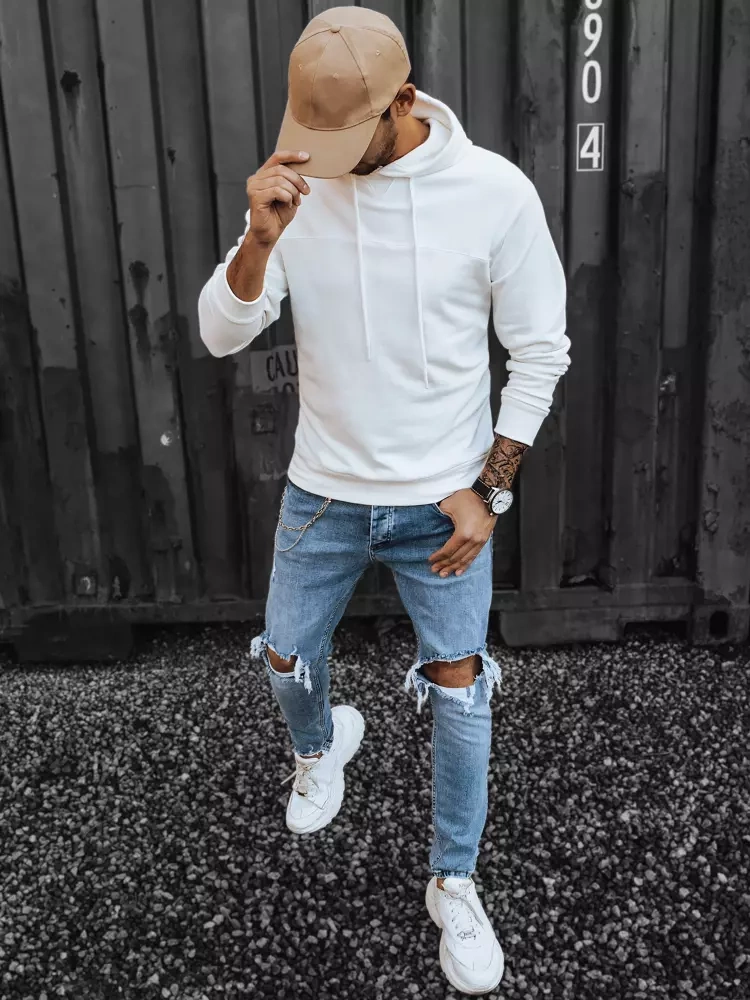 Bluza męska kremowa Dstreet