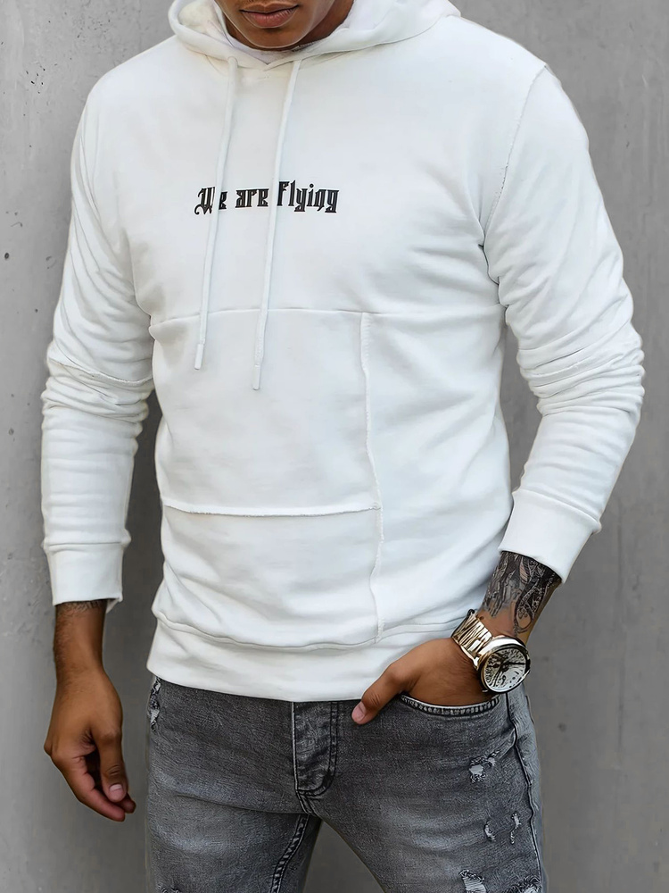 Bluza męska kremowa Dstreet