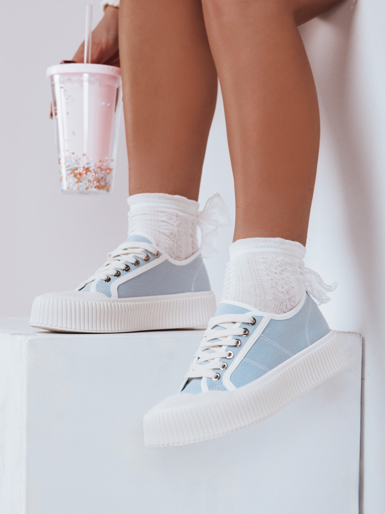 Teniși de damă ELIDA albaștri