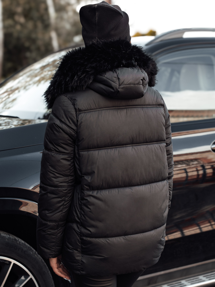 Geacă de iarnă NORDKOLL neagră pentru femei