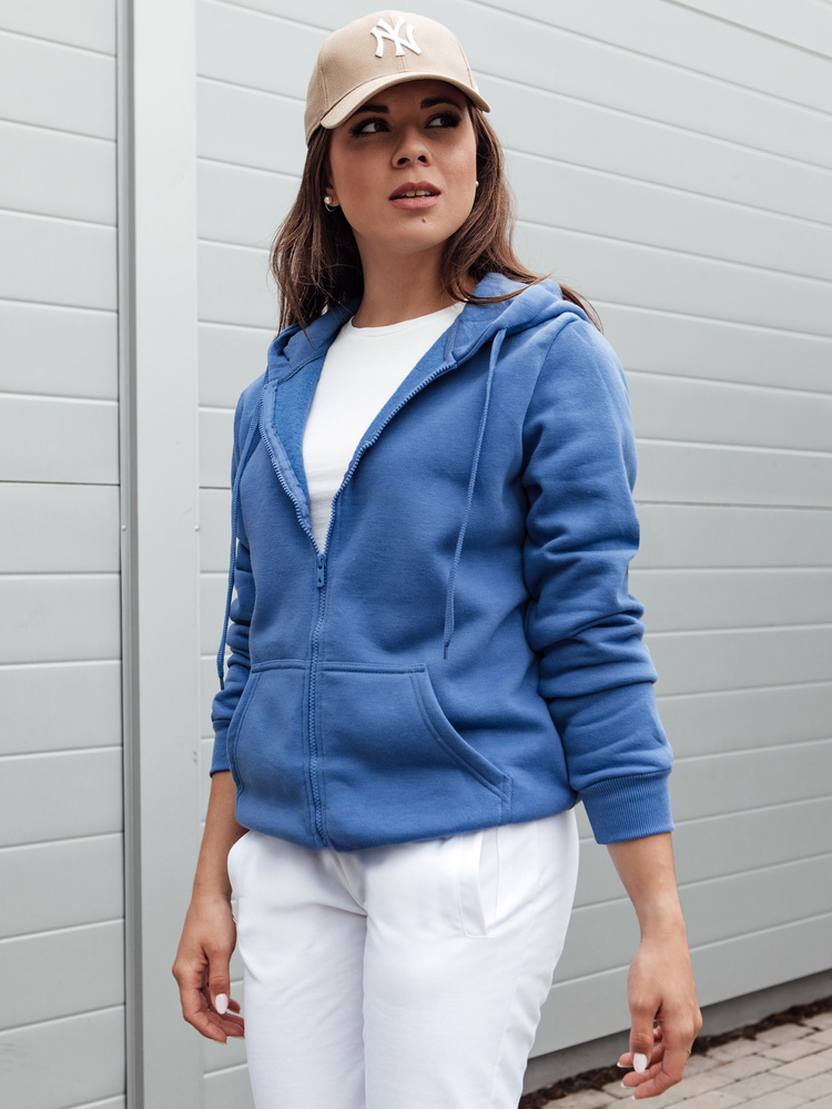 DStreet Bluza damska VICTORIA ciemnoniebieska