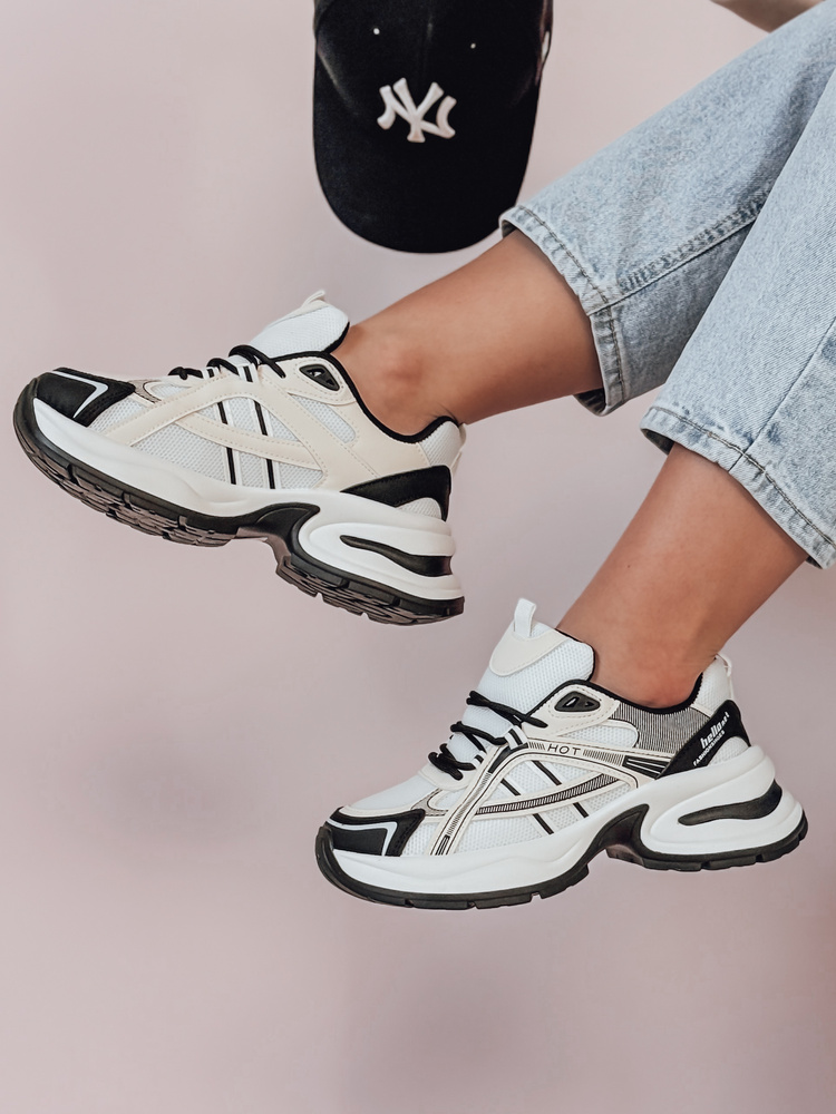 Teniși MODERMAX negri pentru femei