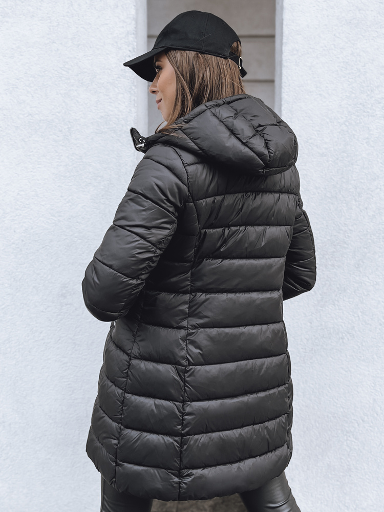 Kurtka damska pikowana CLOUDY czarna Dstreet