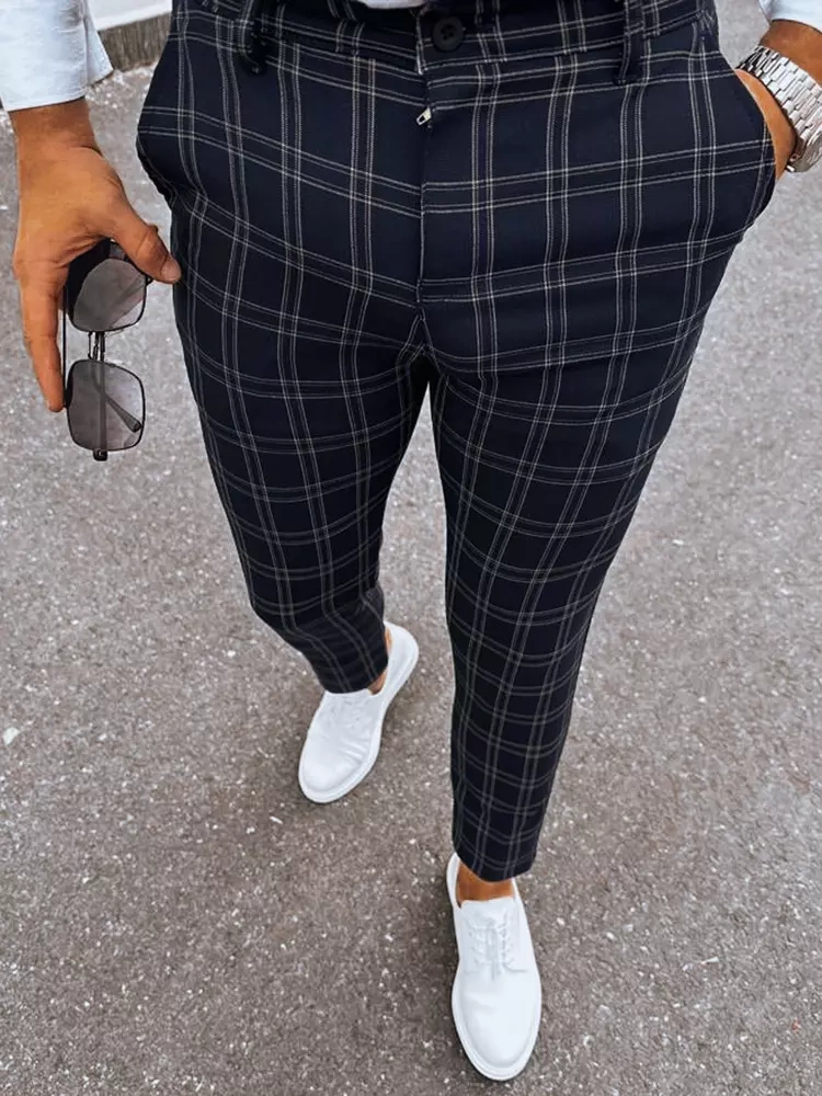 Pánské kalhoty chinos Barva černá DSTREET