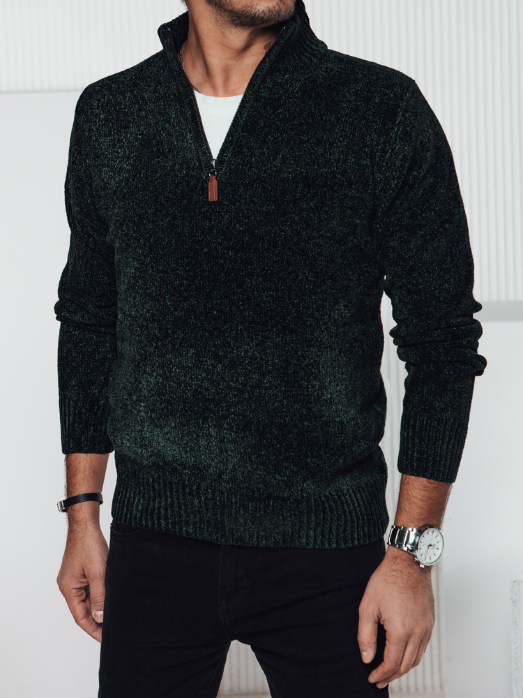 Sweter męski zielony Dstreet