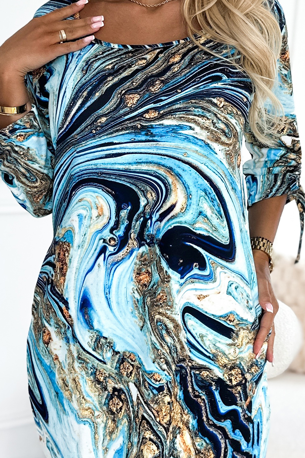 Comfortable dress with Oversize Numoco pockets