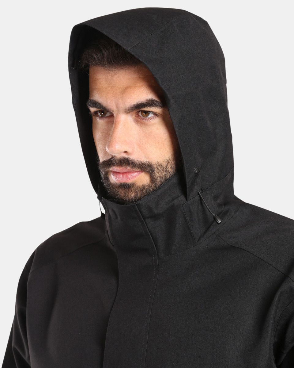 Men&#039;s waterproof coat Kilpi IVAR-M Black