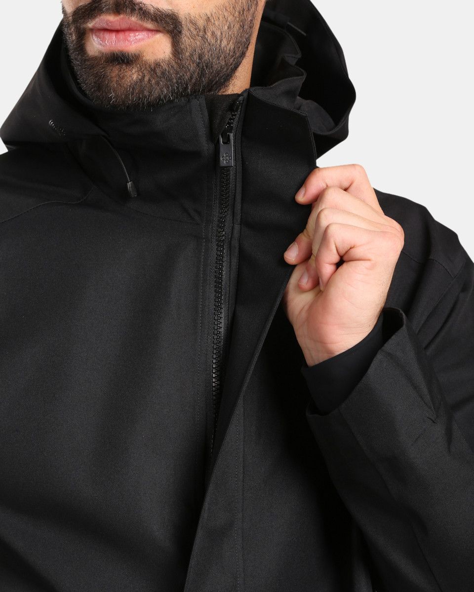 Men&#039;s waterproof coat Kilpi IVAR-M Black