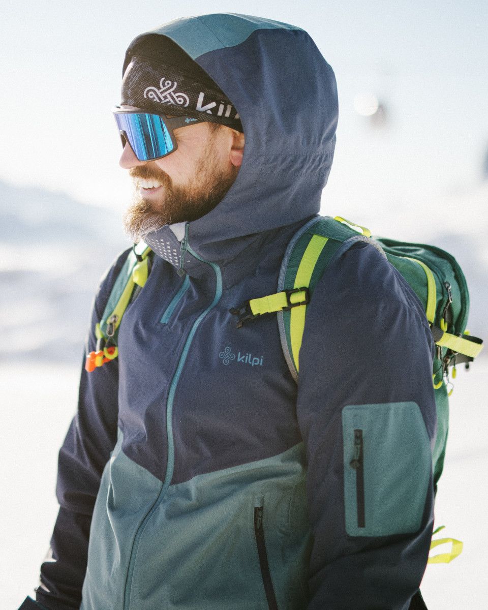 Men&#039;s outdoor jacket Kilpi METRIX-M dark blue