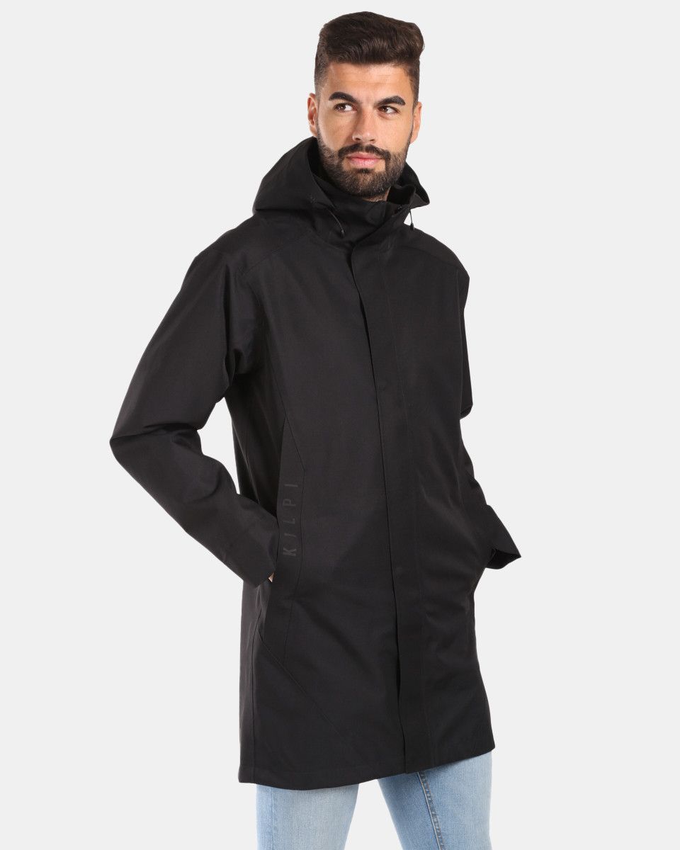 Men&#039;s waterproof coat Kilpi IVAR-M Black