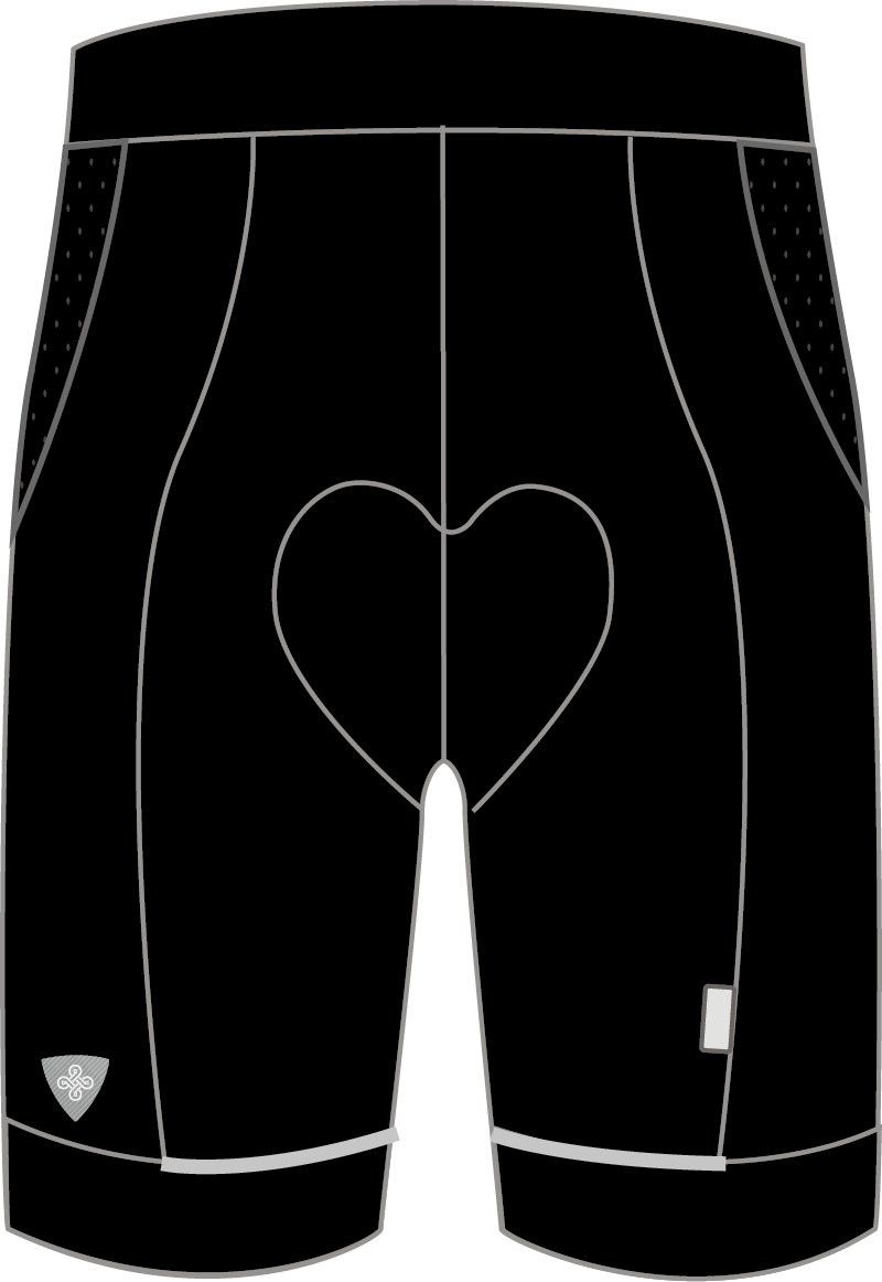 Pantaloni scurti ciclism de dama, Kilpi