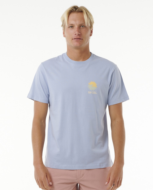 Rip Curl SWC BREAKER TEE Spray Blue T-shirt