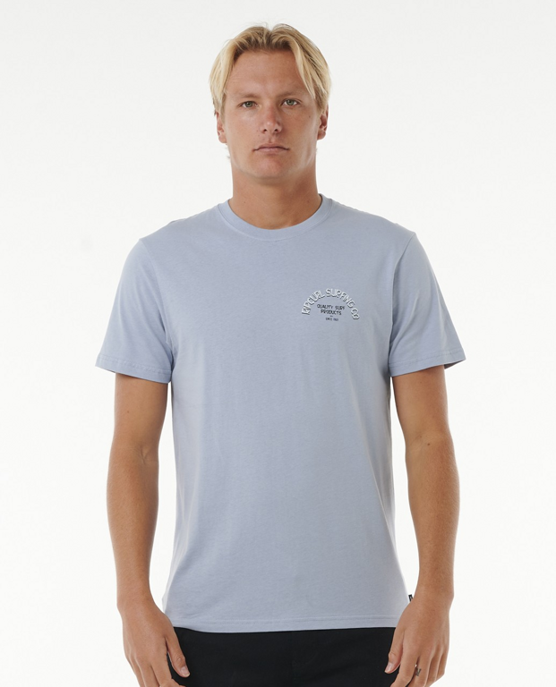 Rip Curl SEARCH TRIP TEE Spray Blue T-shirt