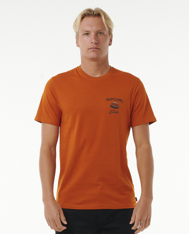 Rip Curl SEARCH TRIP TEE Orange Amber T-shirt