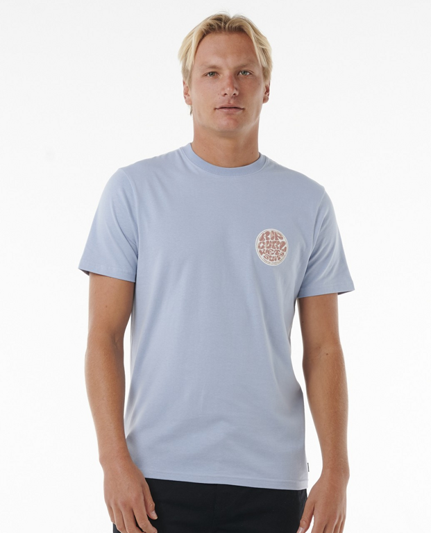 Rip Curl T-shirt WETTIE PASSAGE ICON TEE Spray Blue