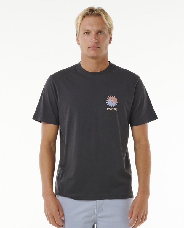 Rip Curl SWC BREAKER TEE Washed Black T-shirt