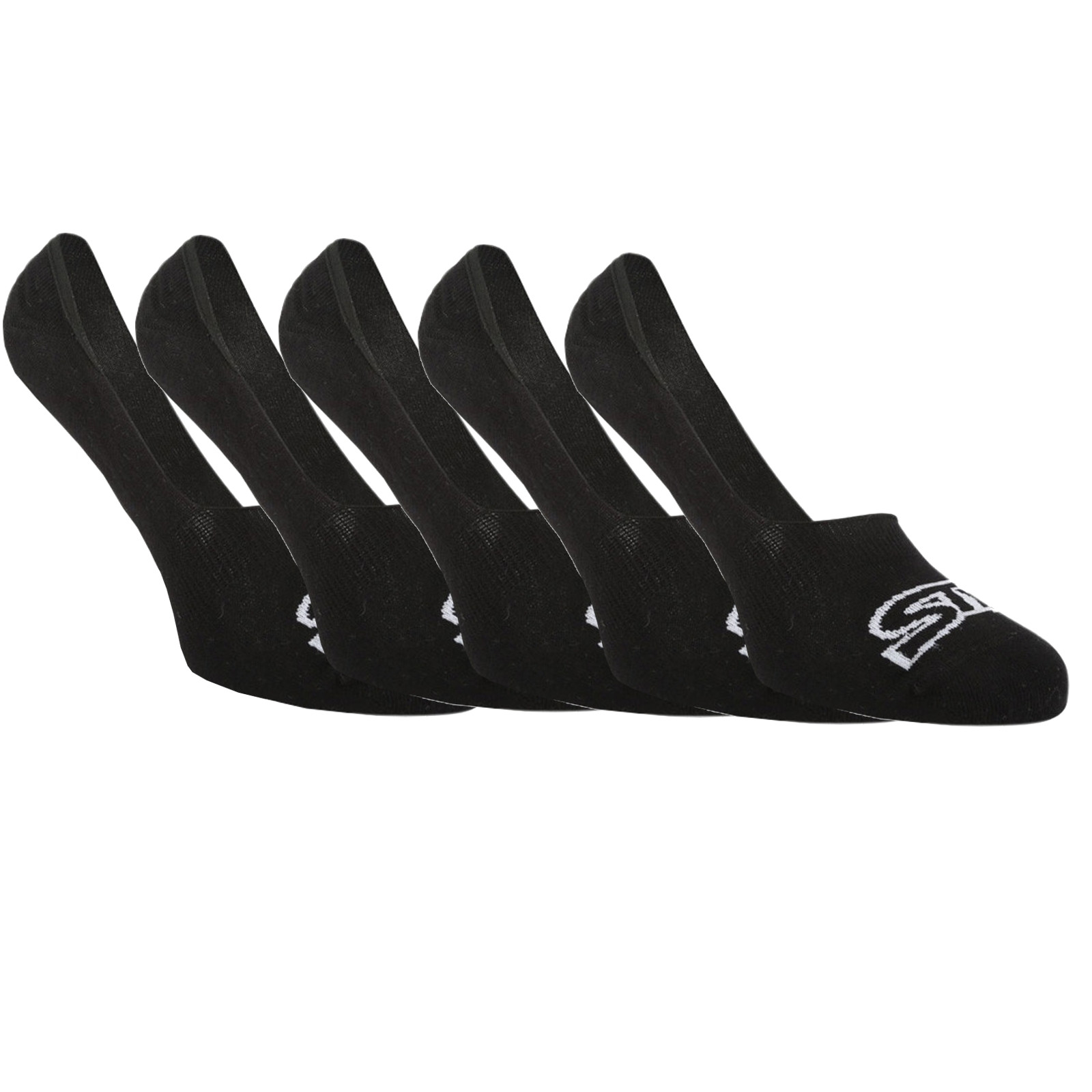 5PACK Socks Styx Extra Low Black