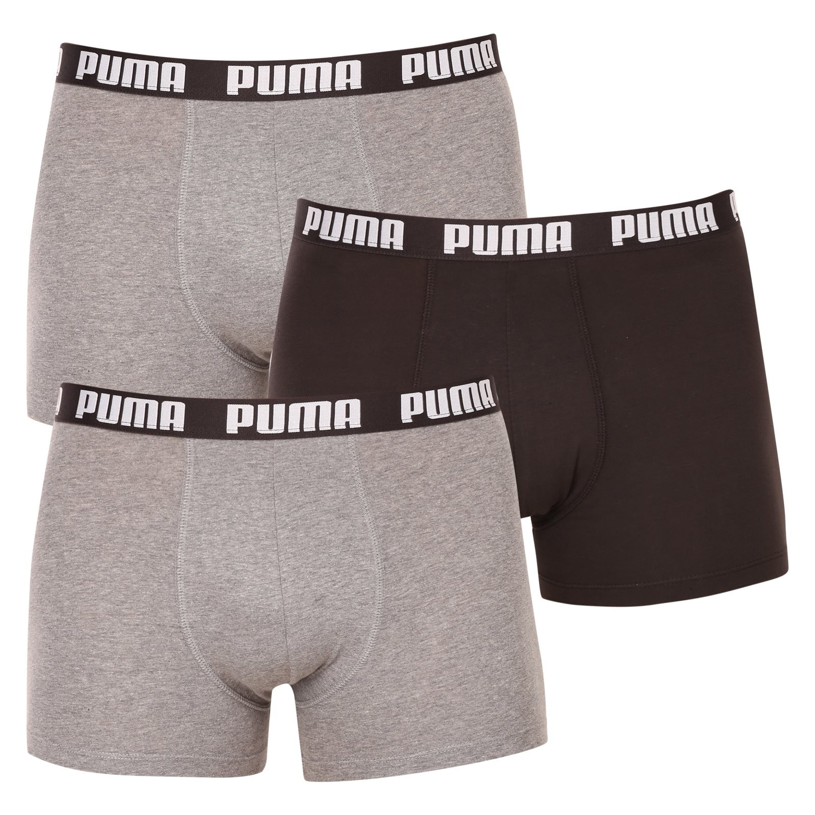 3PACK Pánské Boxerky Puma Vícebarevné