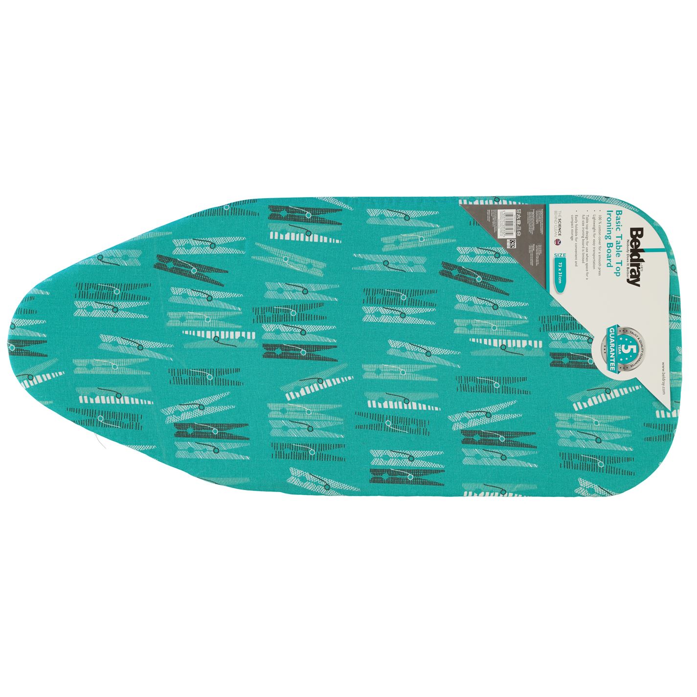 Beldray Peg Print Table Top Ironing Board