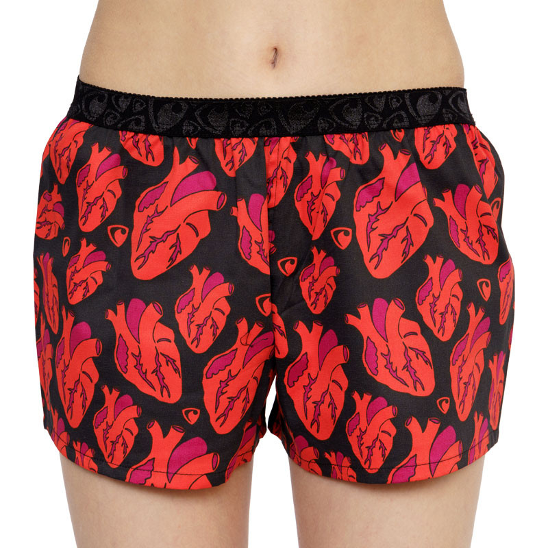 Women's Boxer Shorts Represent Heartbreaker