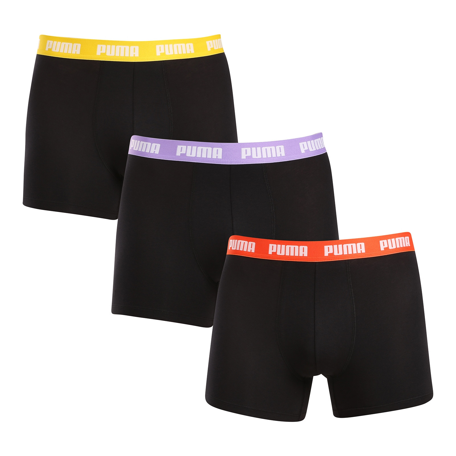 3PACK Men's Boxers Puma Black